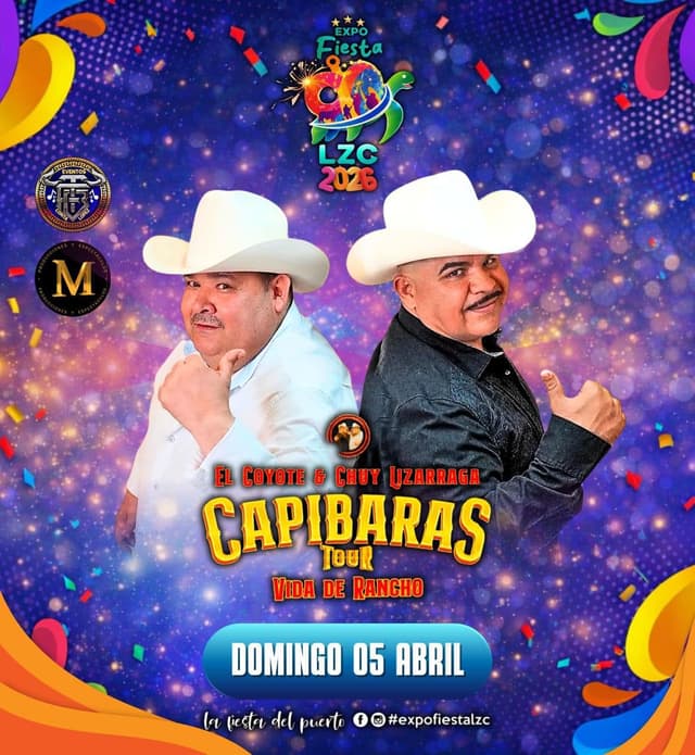 Capibaras Tour LZC 2026